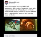 Andria: l’eccezionale VIDEO STORICO della riesumazione delle mogli di Federico II di Svevia nella cripta della Cattedrale di Piazza Duomo – il filmato diffuso sul web