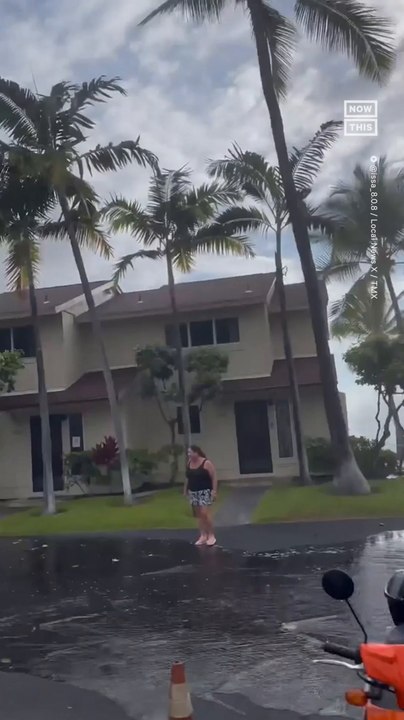 Massive Wave Breaks Over Two-Story Condo in Hawaii