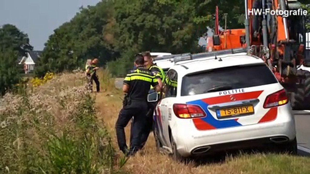 Politieonderzoek na vondst vleesresten langs N331