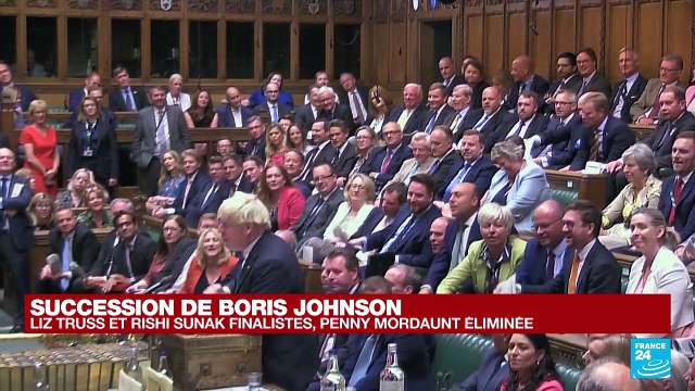 Succession de Boris Johnson : Rishi Sunak et Liz Truss finalistes