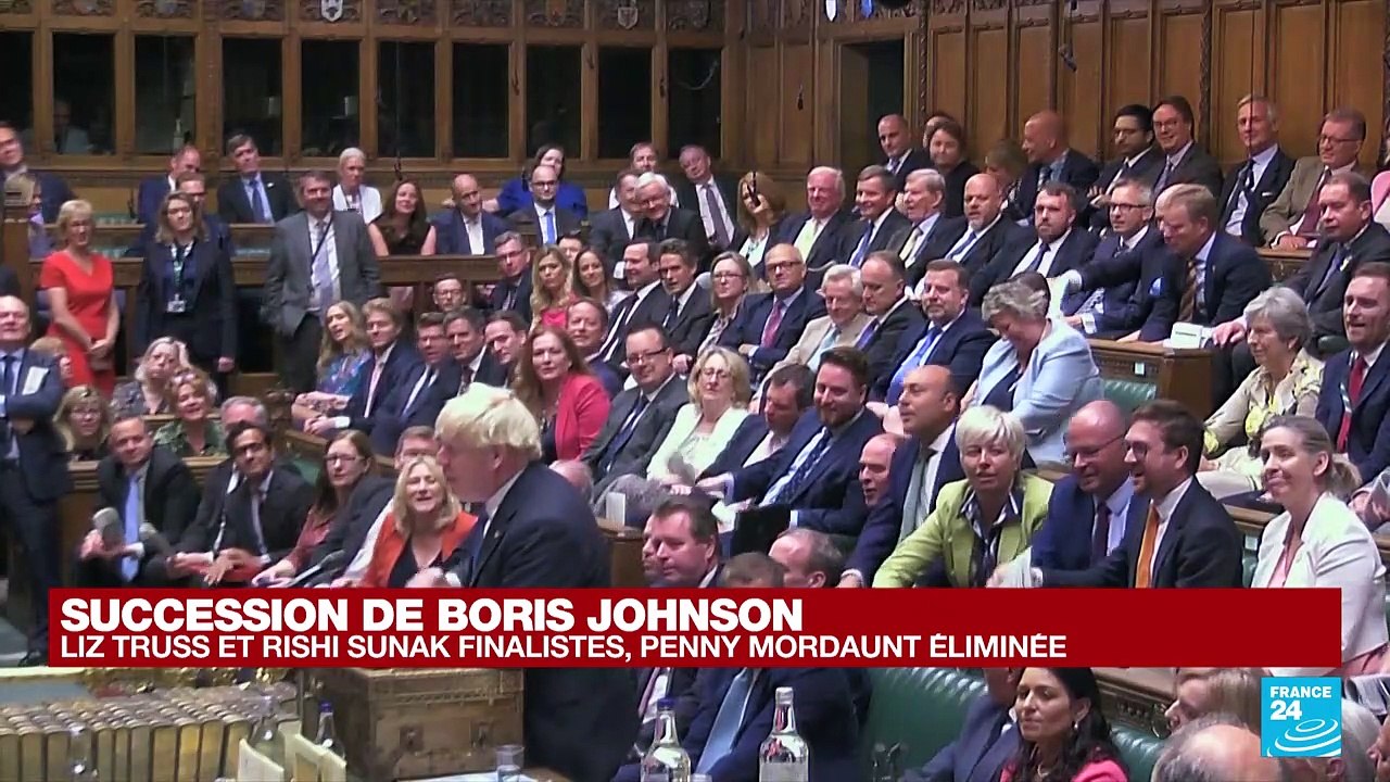 Succession de Boris Johnson : Rishi Sunak et Li...