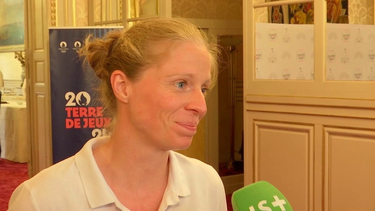 Astrid Guyart:"C'est toujours important une reconnaissance de l'Etat pour les athlètes olympiques "'