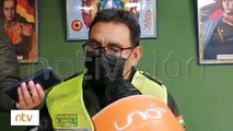 Funcionario policial protagoniza choque múltiple en Oruro