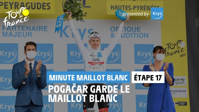Krys White Jersey Minute / Minute Maillot Blanc Krys - Étape 17 / Stage 17 - #TDF2022