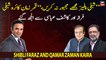 Qamar Zaman Kaira argues with Shibli Faraz and Kashif Abbasi on live show