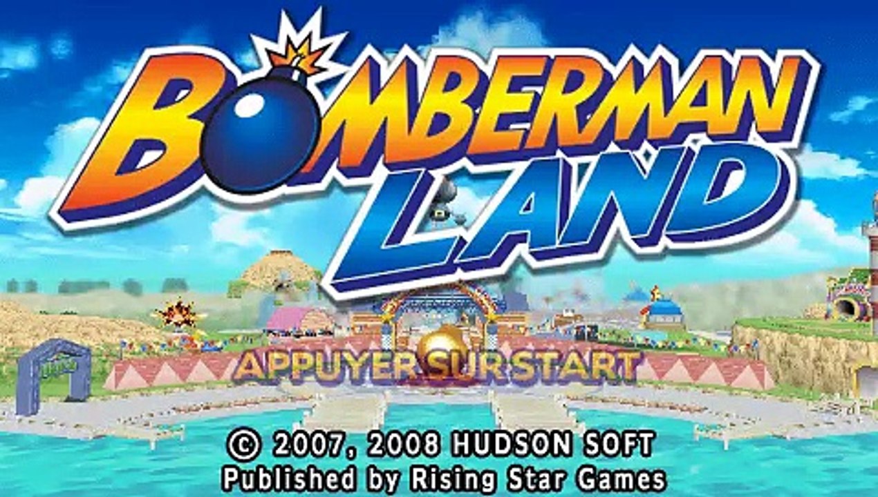 Bomberman Land online multiplayer - psp