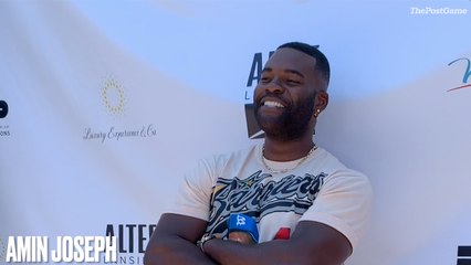 Snowfall Star Amin Joseph Rocks Nike Air Griffey Max 1 Jackie Robinson '42' Shoes