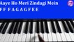 Aaye Ho Meri Zindagi Mein Piano tutorial | Julius Murmu Keyboard | Raja Hindustani | Pjtl | Udit
