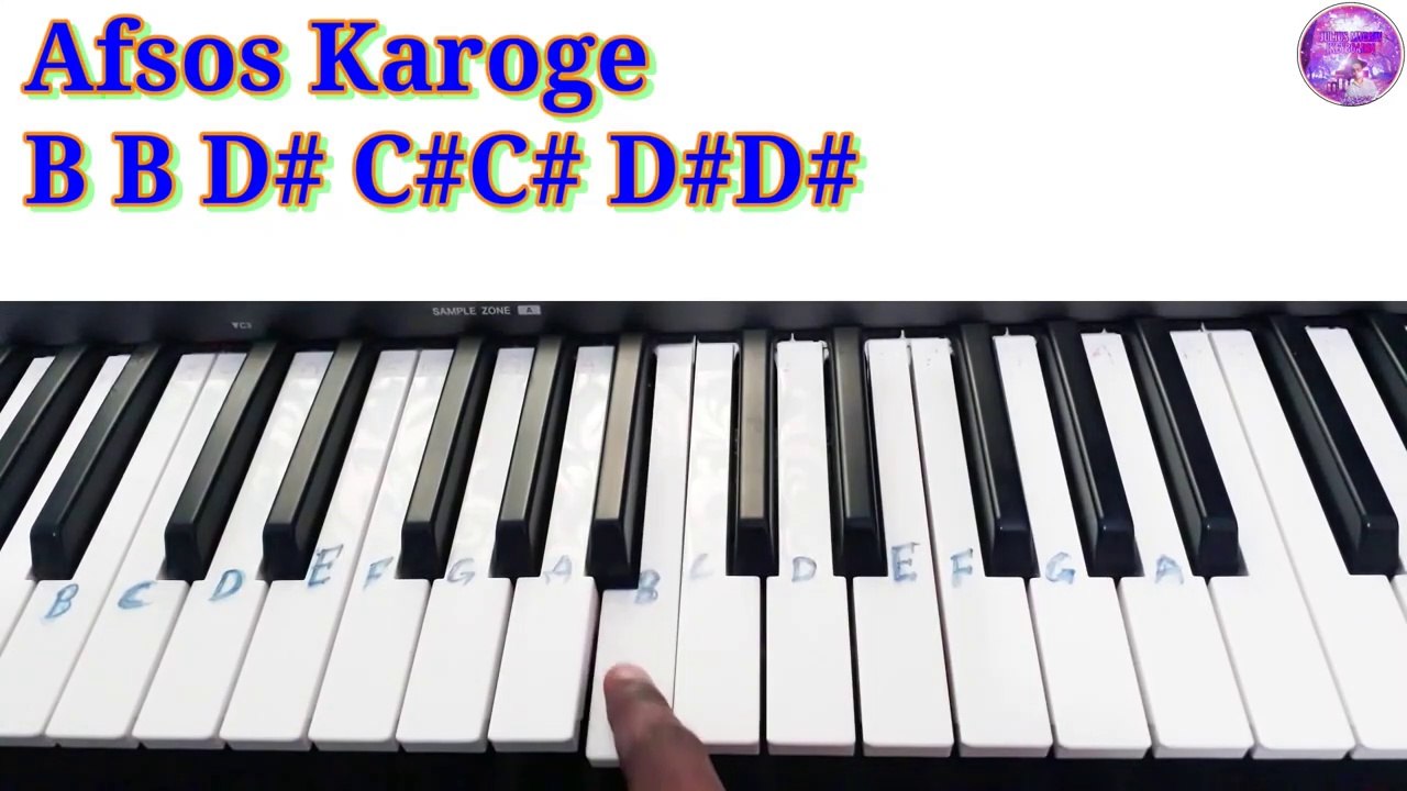 Afsos Karoge Piano Tutorial || Asim Riaz and Himanshi Khurana || Julius Murmu Keyboard || Pjtl