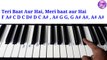 Teri Baat Aur Hai Stebin Ben Piano Tutorial |Rohan Mehara and Mahima Makwana |Julius Murmu Keyboard