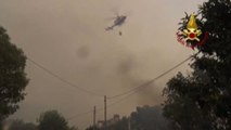Incendi sul Carso e in Versilia, 200 vigili del fuoco impegnati