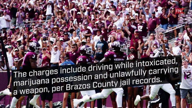 Texas A&M WR Ainias Smith Arrested on DWI, Weapon Charges