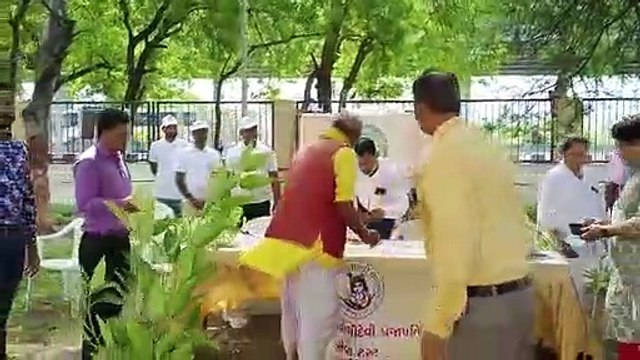 Plantation सोला सिविल अस्पताल में रोपे 125 पौधे