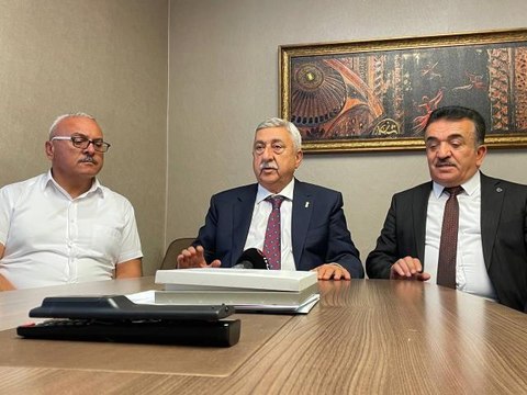 TESK Genel Başkanı Palandöken, Düzce Esnaf ve Sanatkarlar Odasını ziyaret etti