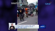 Ginang at dalawa niyang anak, patay sa pagbangga ng delivery jeep sa tricycle; 4 pa, sugatan | Saksi