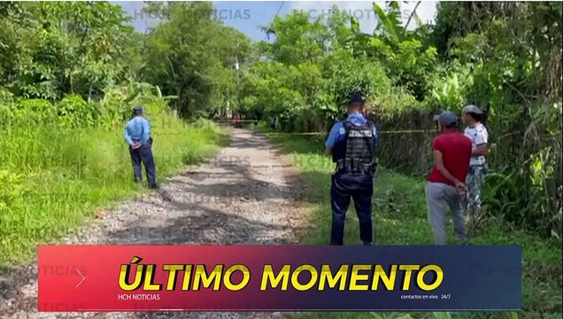 ¡Sin vida encuentran una persona en Los Naranjos, Peña Blanca, Cortés!