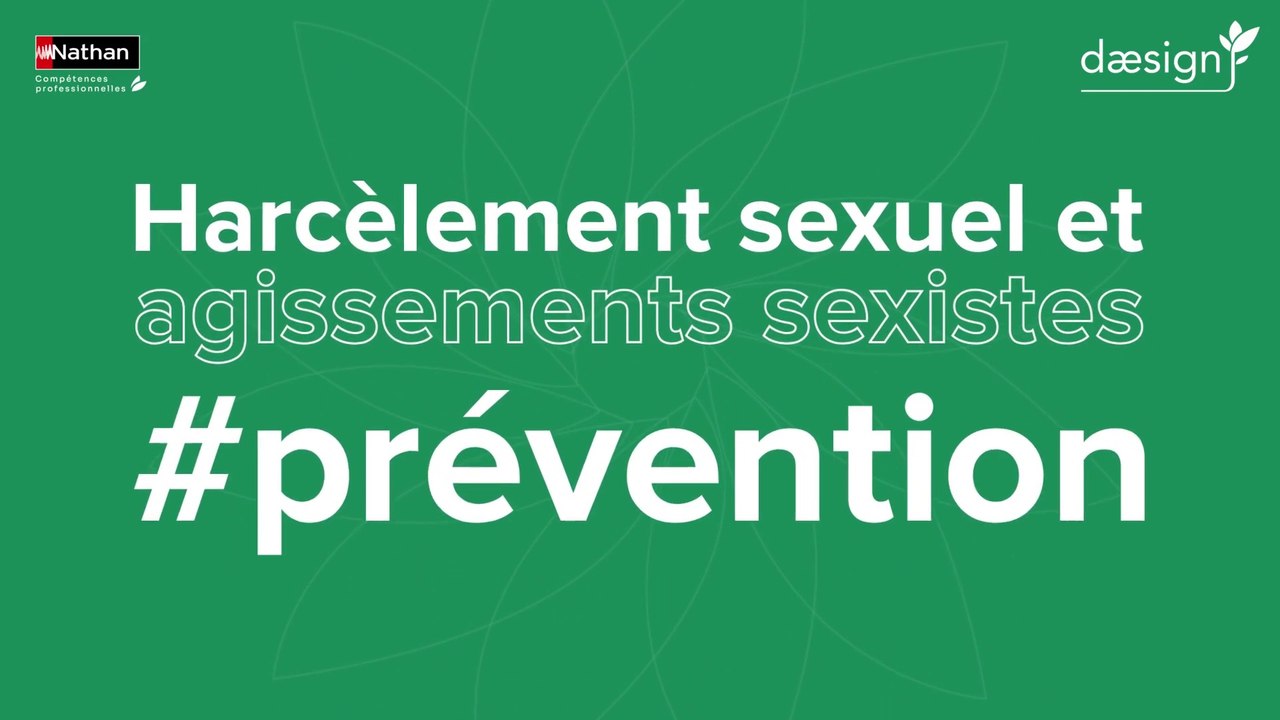 Daesign - Harcèlement sexuel et agissements sexistes - Niveau 2 : Prévention - Teaser FR