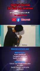Optical Ilusion 3d Wall Dekoration