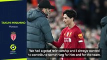 Minamino reflects on Klopp relationship after joining Monaco