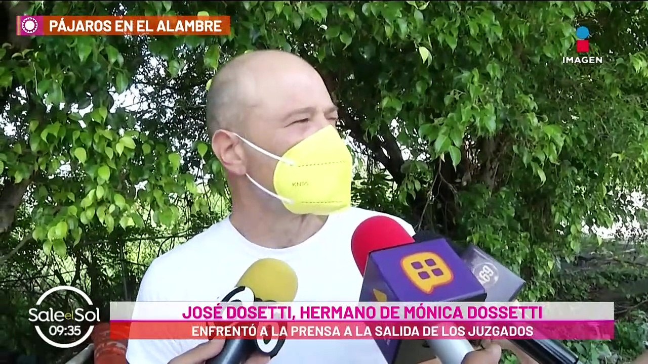'Es el peor día de mi vida' Hermano de Mónica Dossetti sobre sus agresiones a la actriz