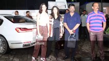 Charmee And Puri Jagannadh Looks Towards Ananya Pandey At Private Terminal Mumbai _ Liger _ DC