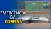 Emergência em Confins: avião da Azul pousa após esvaziar tanque
