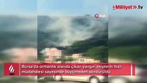 Bursa'da orman yangını: Ekiplerin hızlı müdahalesiyle büyümeden söndürüldü