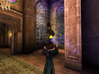 Harry Potter and the Chamber of Secrets gameplay Hall