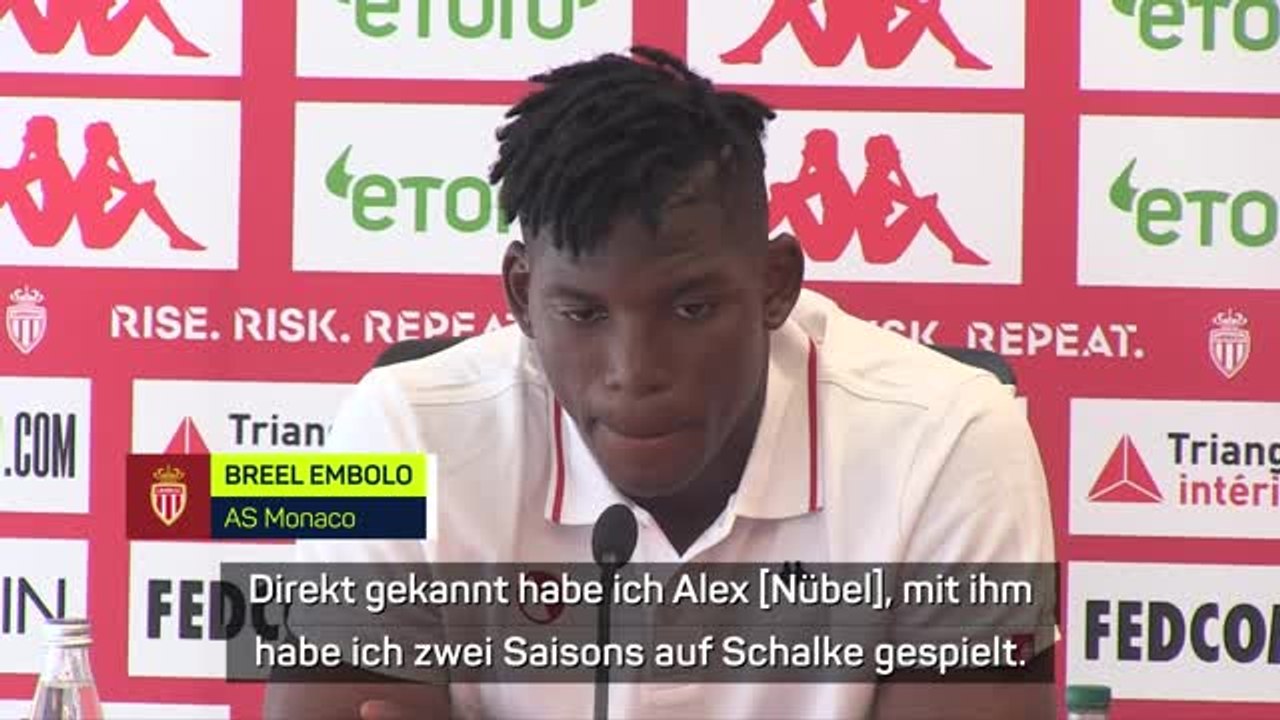 Embolo: Diese Spieler von Monaco kenne ich