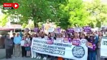Eskişehir'de kadınlar haykırdı: İstanbul Sözleşmesi'nden vazgeçmiyoruz