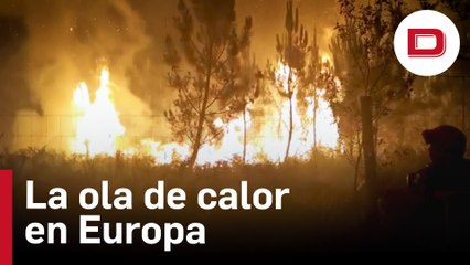 La ola de calor se agota en Europa pero deja un rastro catastrófico de fuegos