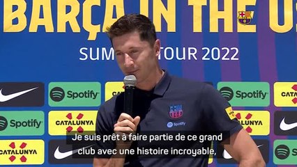 Barcelone - Lewandowski : "Prêt à écrire une nouvelle histoire"