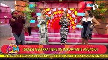 Grasse Becerra anuncia muy emocionada que está embarazada