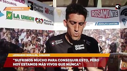 "Sufrimos mucho para conseguir esto, pero hoy estamos más vivos que nunca"