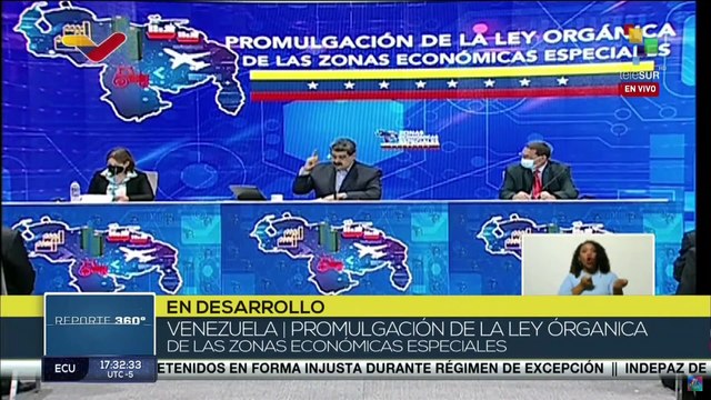 Venezuela: Gobierno bolivariano promulga la Ley Orgánica de las zonas económicas especiales