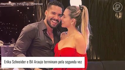 Erika Schneider e Bil Araujo se separam após dois meses de namoro. Saiba o motivo!
