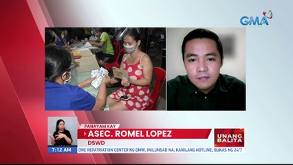 Panayam kay Asec. Romel Lopez, DSWD (July 21, 2022) | UB