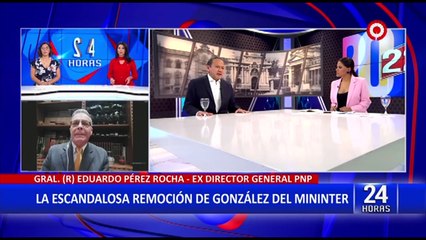 Exgral Pérez Rocha: si Huerta es de confianza del pdte. es peligroso porque podría interferir con PNP