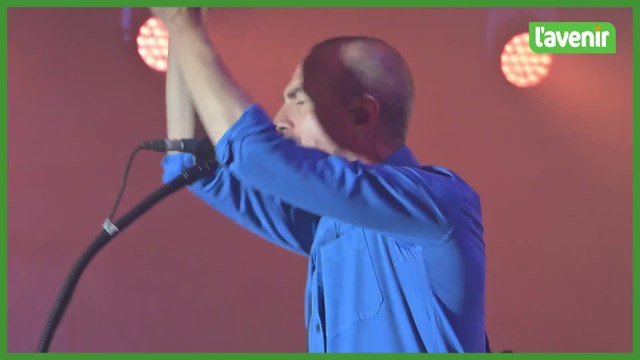 Calogero, hôte de choix pour inaugurer les Francofolies de Spa (photos)