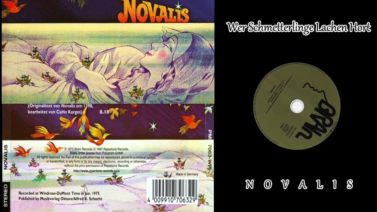 Novalis - Novalis 1975 (Germany, Krautrock, Symphonic Prog)