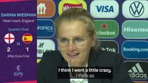Wiegman 'went a little crazy' after England Euros drama