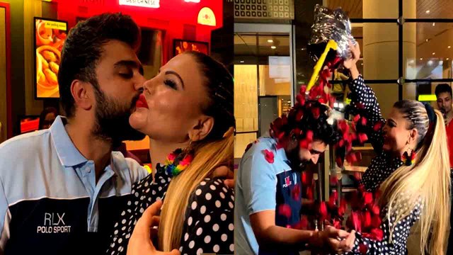 Rakhi Sawant को BF Adil Khan ने ऐसे पकड़कर किया Kiss, Airport पर ही Romance शुरू, Latest video viral - video Dailymotion