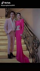 MC Anh Huy và Midu tại sự kiện