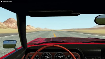 BeamNG Drive Old-School Pursuit In The Desert