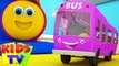 Wheels On The Bus Go Round And Round - Nursery Rhymes and Preschool Videos