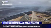 En plein cœur de l'incendie en Bretagne, le miracle de la chapelle des monts d'Arrée qui échappe aux flammes