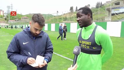 Giresunsporlu Hamidou Traore: "Ligde kalacağız"