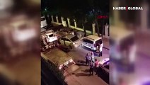 İstanbul'da gece saatlerinde can pazarı! Sürücüyü araçtan inen arkadaşları böyle kurtardı