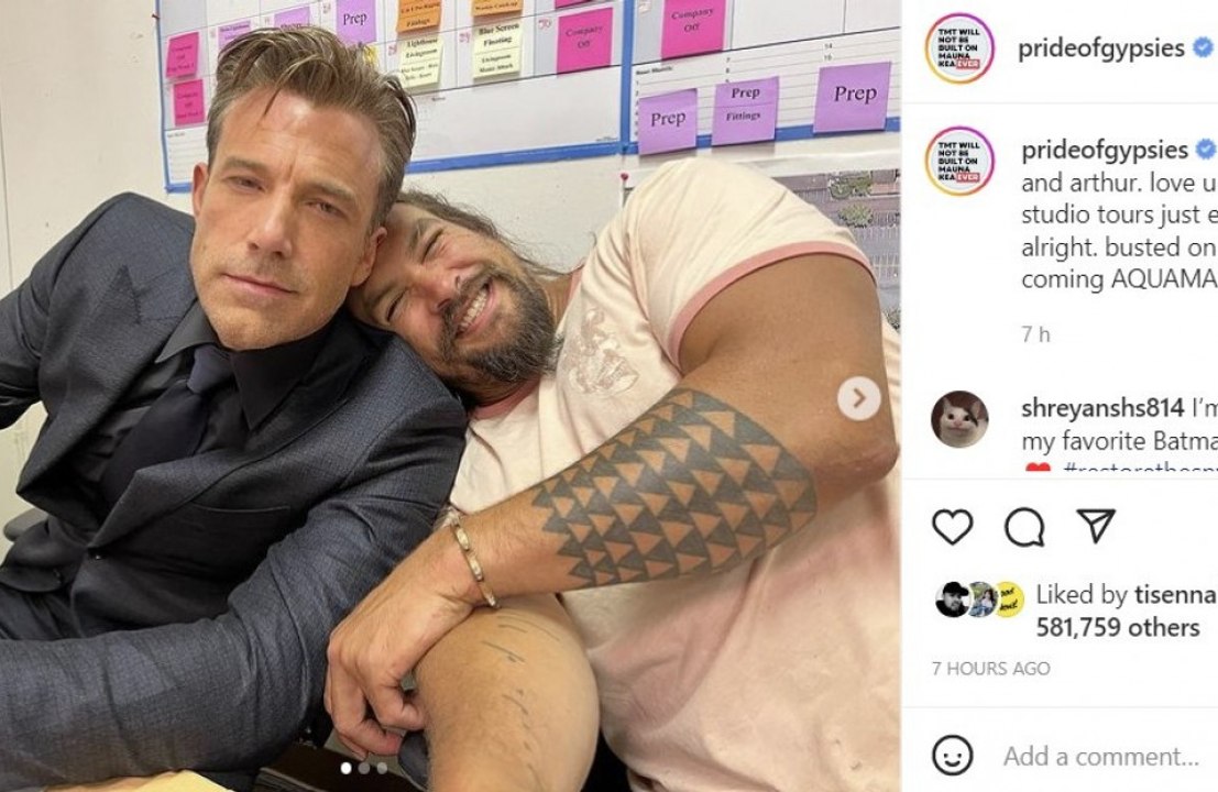 Jason Momoa reveals Ben Affleck will RETURN as Batman in Aquaman and the Lost Kingdom
