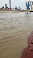 UAE rains: Water logged roads